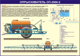 Стенд «Опрыскиватель ОП-2000-2»