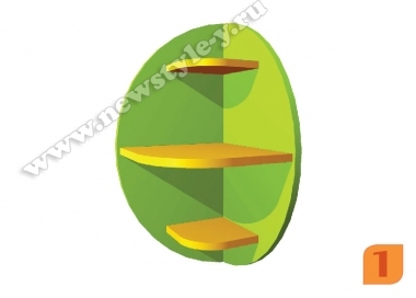 Полка (Зеленый)