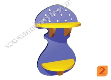 Полка (Синий)