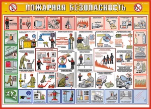 Стенд "Пожарная безопасность"
