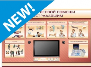 Многофункциональный интерактивный стенд-тренажер "Оказание первой помощи пострадавшим"