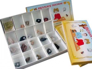 Коллекция "Минералы и горные породы" (40 видов)